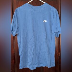 Nike Men's Short Sleeve Tee in Blue
